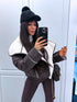 Short jacket "CHOCO WORLD"